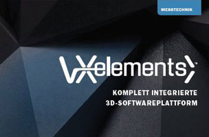 VXelements : Komplett integrierte 3D-softwareplattform