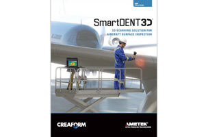 SmartDENT 3D™ : Solución de escaneado en 3D para la inspección de superficies de las aeronaves