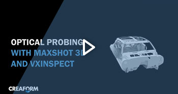 Optical probing using MaxSHOT 3D and VXinspect 