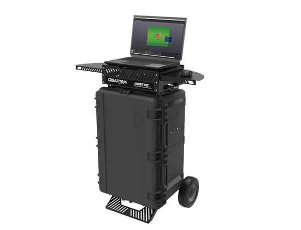 带无线平板电脑的便携式工作站