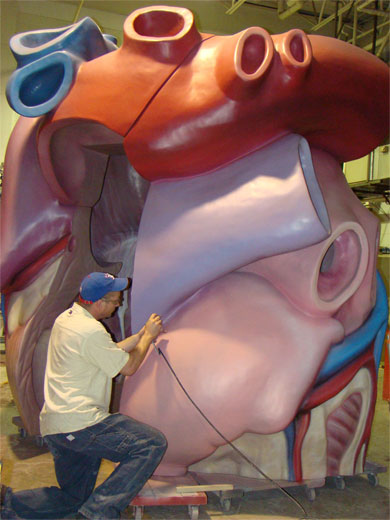Super Sized Heart for Science and Education
