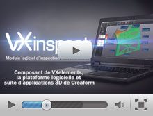 Module logiciel d’inspection dimensionnelle