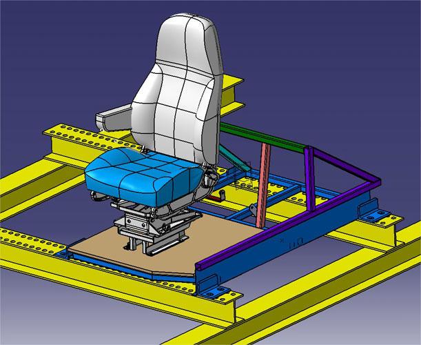 제품 개발 - Volvo 버스 좌석