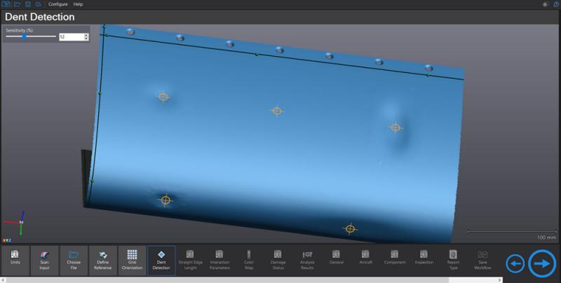Ispezione delle superfici NDT per il settore MRO aerospaziale