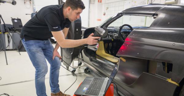 HandySCAN 3D - 3D Modeling Koenigsegg HandySCAN 3D - 3D Modeling Koenigsegg