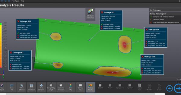 Ispezione delle superfici NDT per il settore MRO aerospaziale Ispezione delle superfici NDT per il settore MRO aerospaziale
