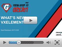 Discover the new functionalities of VXelements 6.1