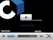 VXmodel RE workflow with direct transfer to SOLIDWORKS