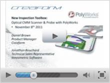 New Inspection Toolbox: Optical CMM Scanner & Probe with Polyworks